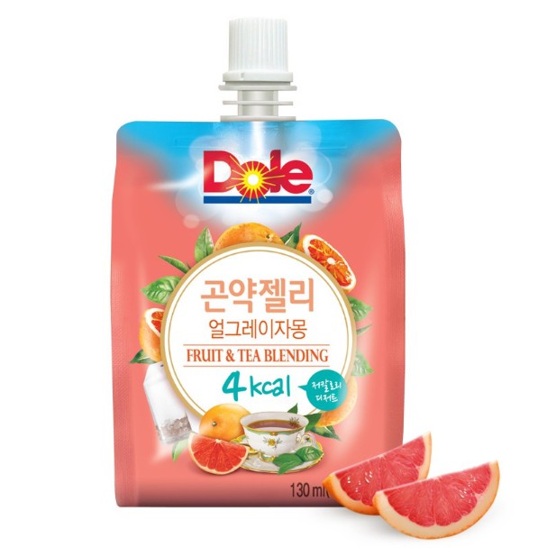 Dole Grape Fruit&Earl Gre Konjac Jelly 130ml ｜ 大统华超级市场