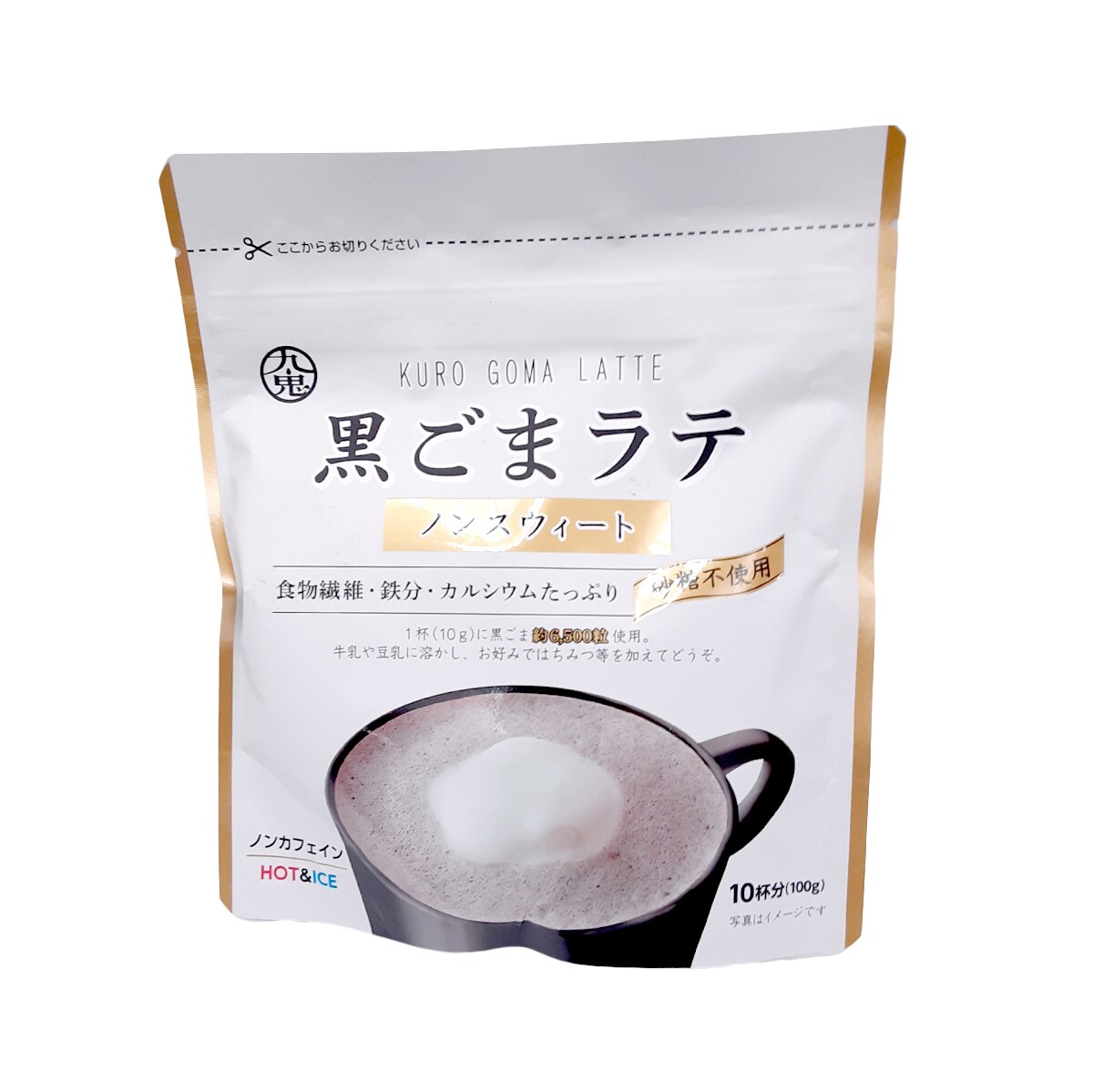 九鬼无糖牛乳芝麻粉100g ｜ T&T Supermarché