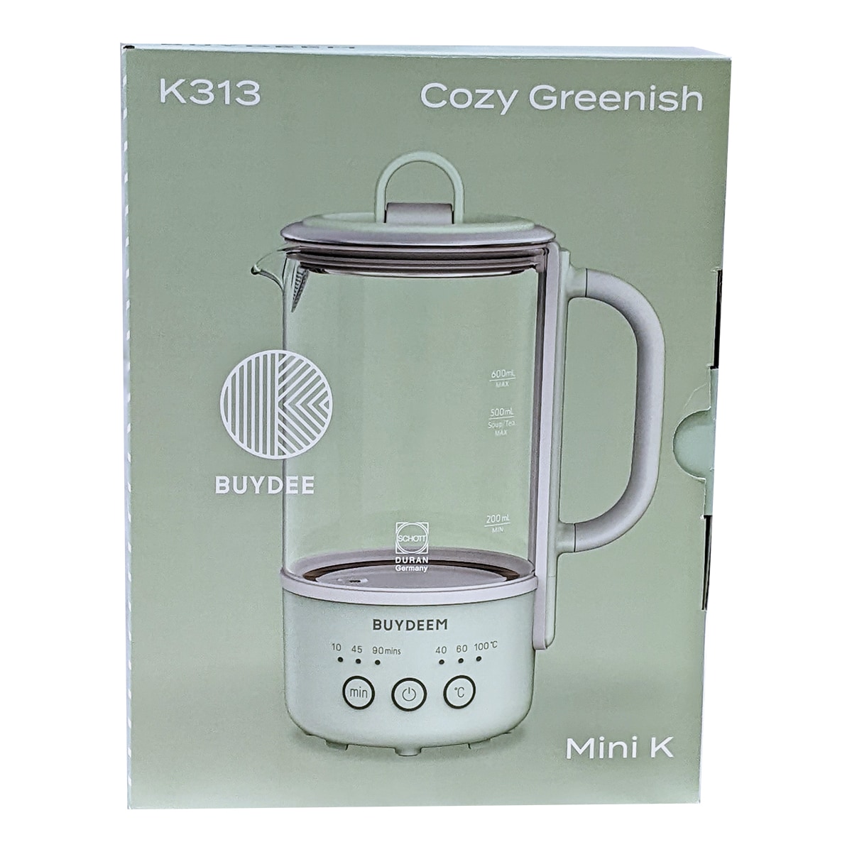 BUYDEEM Mini Tea Maker 600ml T T Supermarche