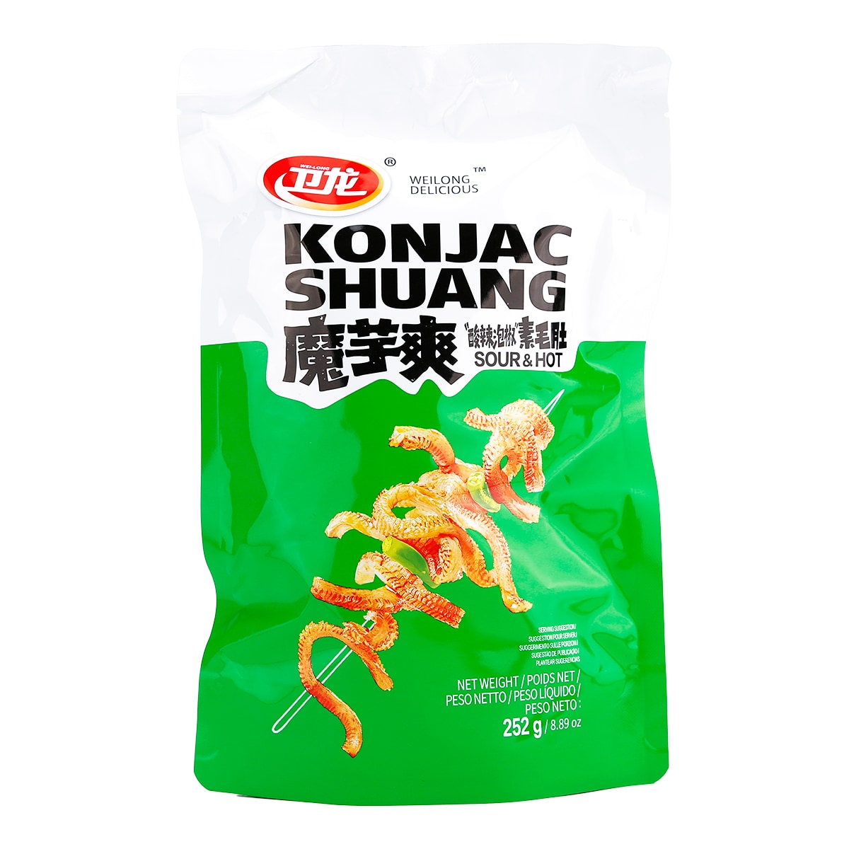 Wei Long Sour Spicy Konjac 9Gx28 ｜ 大统华超级市场