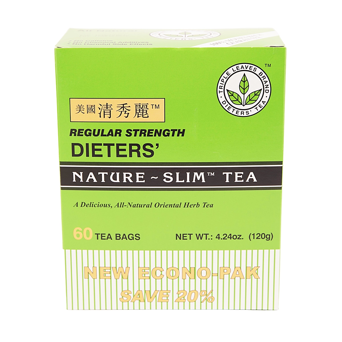 清秀麗減肥茶-中和2克X60 | T&T Supermarket