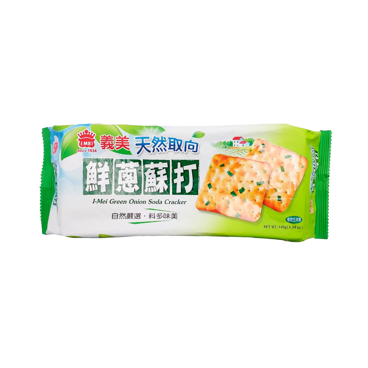 義美鮮蔥蘇打餅小(140g) ｜ 大统华超级市场