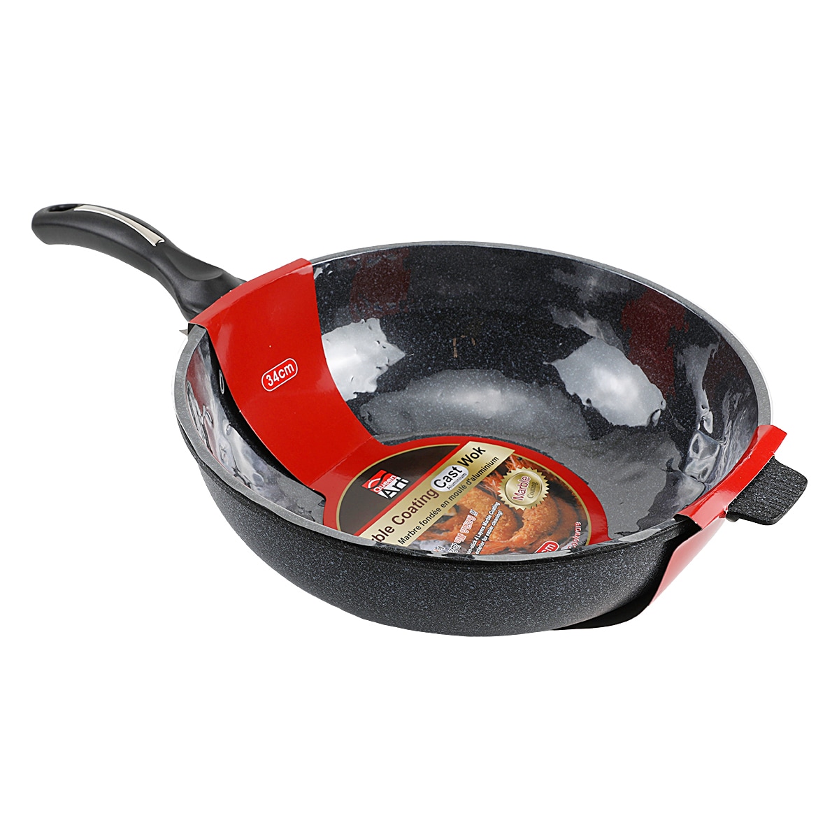 Qa Marble Coating Wok (34cm) | T&T Supermarket