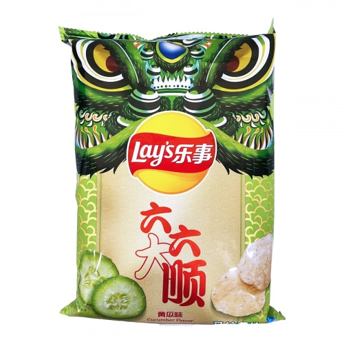 Lays Potato Chips Cucumber Flv 70g | T&T Supermarket