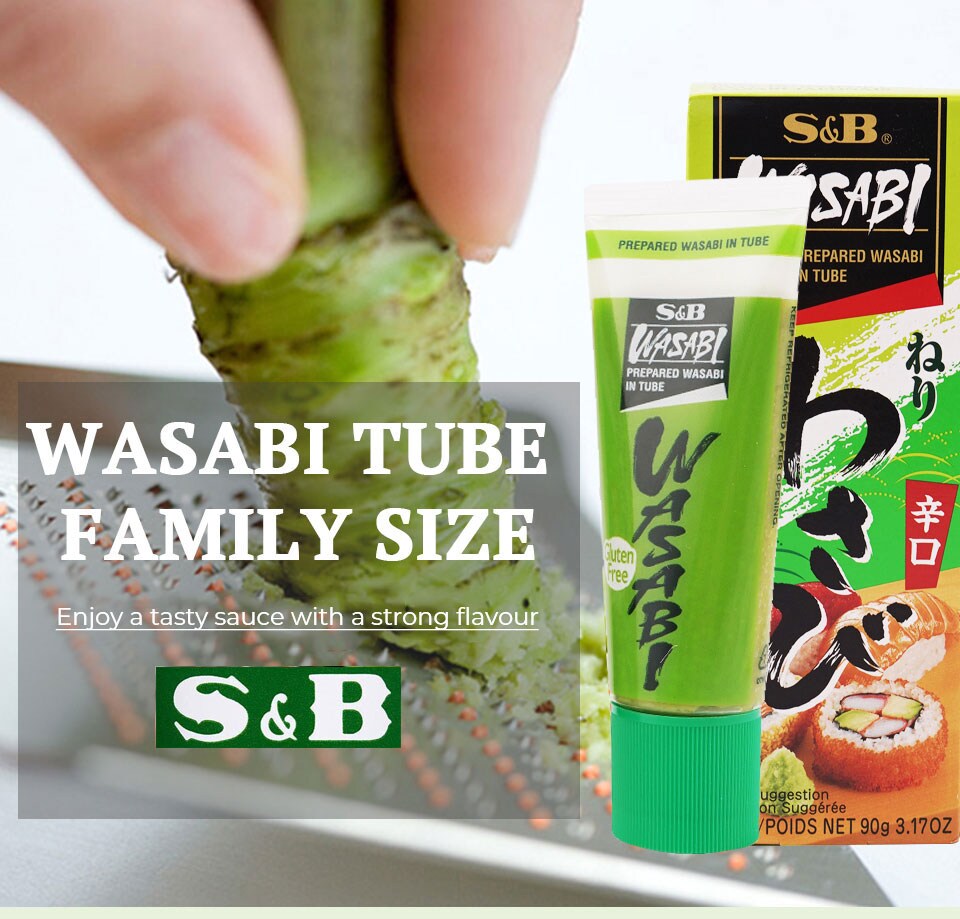 S&B Wasabi Paste In Tube 43g | T&T Supermarket