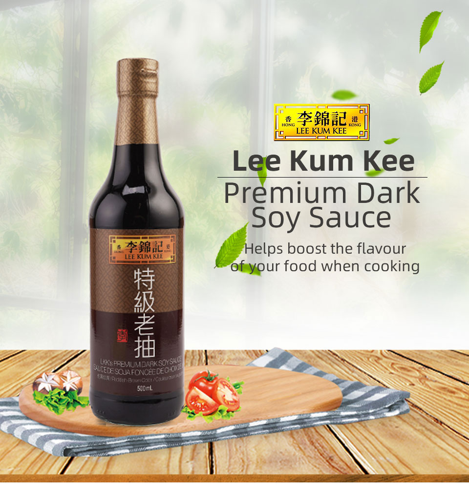 Lee Kum Kee Premium Dark Soy Sauce 500ml Tandt Supermarket 7984